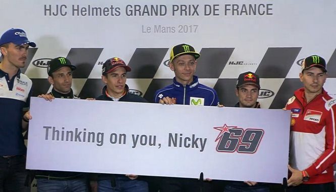 Conferenza-Le-Mans-Gp-Francia-2017-Thinking-of-you-Nicky