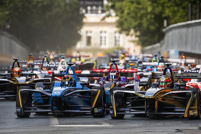 Buemi Vergne AUTO - FORMULA E PARIS 2017