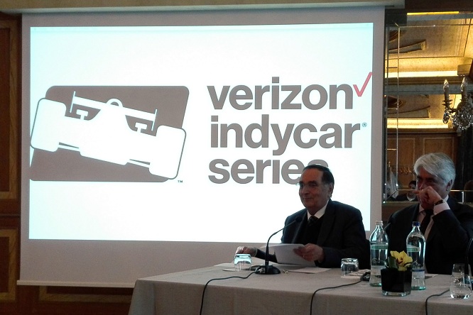 Miles Dallara COnferenza IndyCar Milano