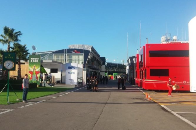 Paddock Barcellona