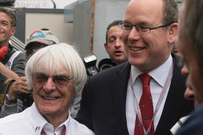 Monaco Grand Prix, Monte Carlo 22-26 May 2013 Alberto di Monaco, Bernie Ecclestone