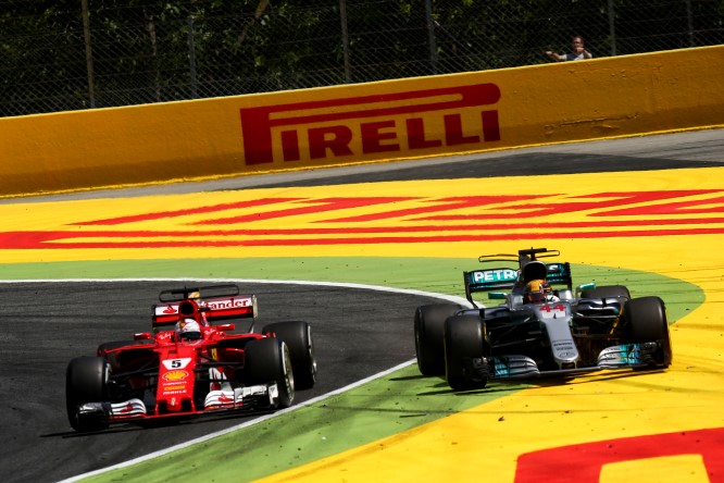 Vettel Hamilton Spanish Grand Prix, Barcelona 11 - 14 May 2017