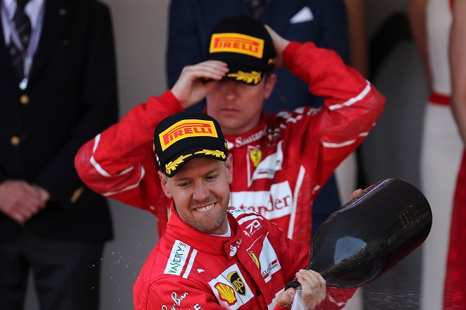 Ferrari Raikkonen Vettel Monaco Grand Prix, Monte Carlo 24 - 28 May 2017