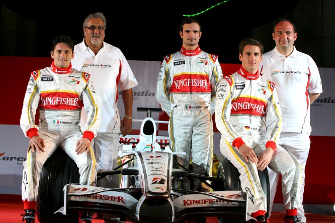 Launch Force India VJM01, Mumbai, India 07-02-2008