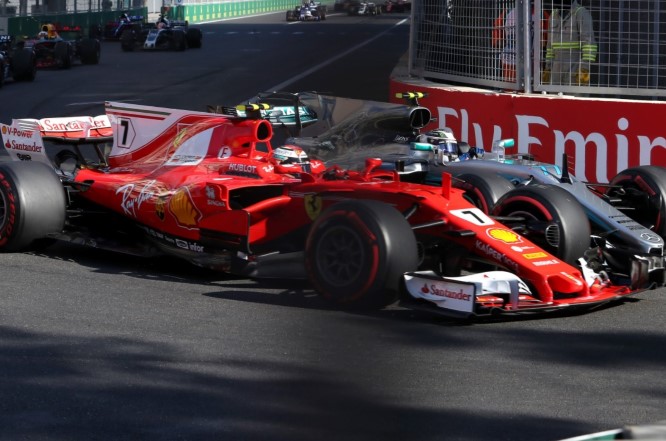 Raikkonen Bottas Baku