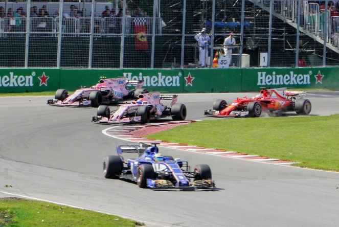 Vettel Force India Canada