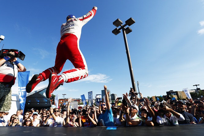 Formula E ePrix Montreal 2017 Rosenqvist Mahindra