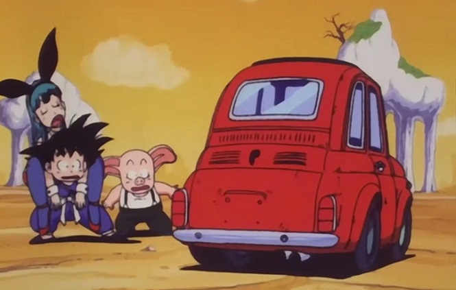 Dragon Ball Fiat 500