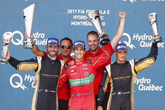 Formula E ePrix Montreal 2017 Vegne Sarrazin di Grassi