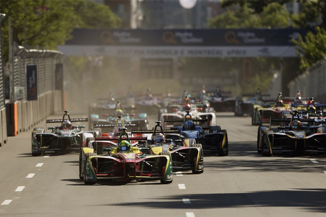 Formula E ePrix Montreal 2017 partenza di Grassi pole