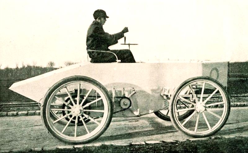 Jeantaud auto elettrica record velocità 1899