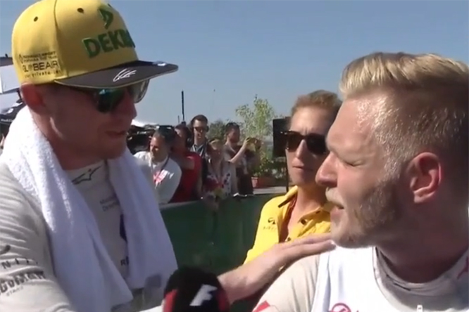 Magnussen Hulkenberg Ungheria 2017