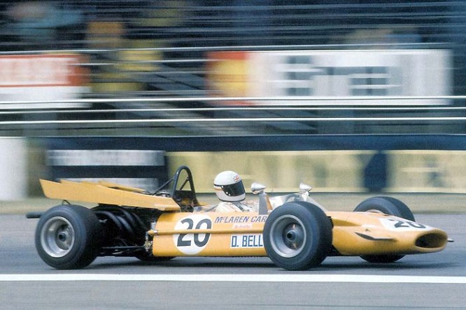 McLaren M9A Derek Bell Silverstone 1969