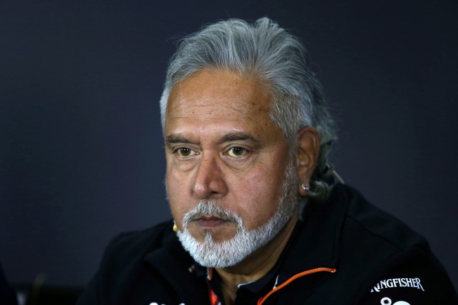 Mallya si dimette dal ruolo di direttore della Force India