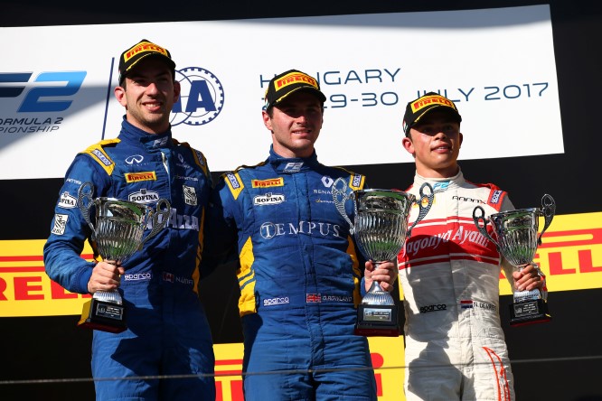 F2 | Rowland vince una gara thriller, quarto Leclerc
