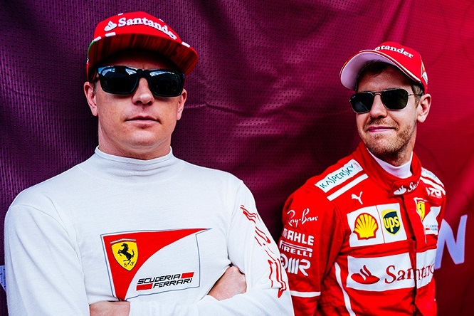 Raikkonen Vettel