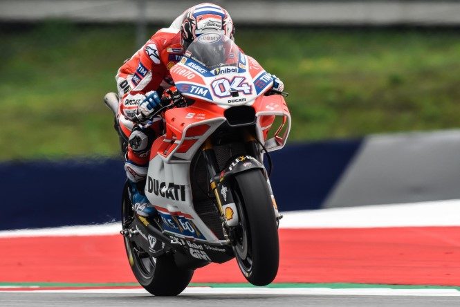 MotoGP | GP Austria 2017, PL2: Dovizioso guida davanti a Viñales