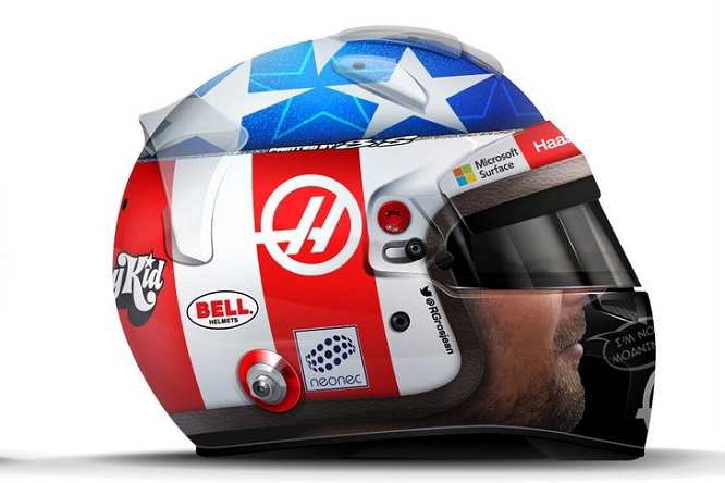 F1 | Grosjean dedica il casco degli Stati Uniti a Nicky Hayden