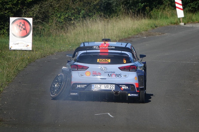 Hyundai Neuville PS9 Rally Germania Wrc 2017