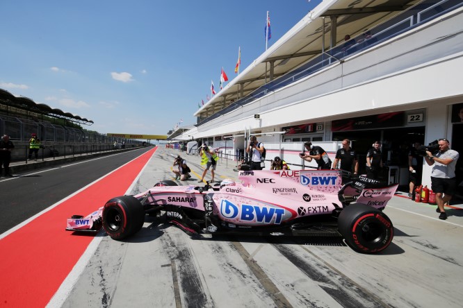 F1 Testing Budapest, Hungary 1 - 2 August 2017