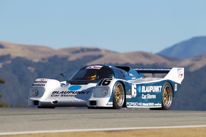 Zak Brown Porsche 962 Laguna Seca 2017