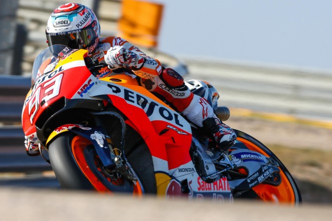 MotoGP | GP Aragona 2017, Warm up: Marquez stacca tutti