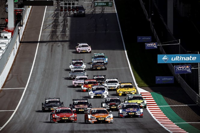 Motorsports: DTM race in Spielberg