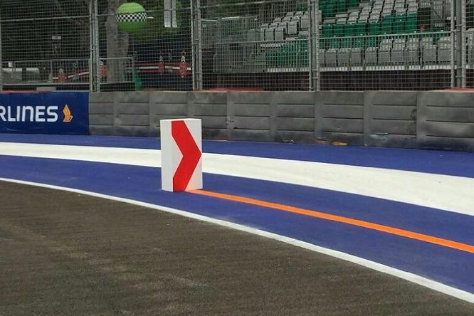 F1 GP Singapore 2017 limiti curva 2