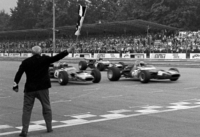 F1 Monza 1969 arrivo GP