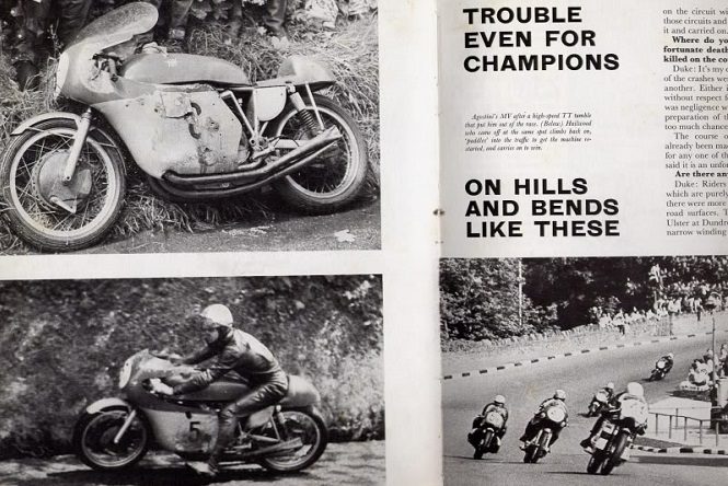 Hailwood Crash 1965 TT