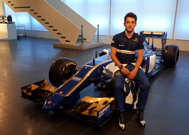 Leclerc Sauber F1 Hinwil