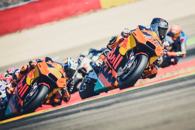 Mika Kallio & Pol Espargaro KTM RC16 MotorLand Aragon 2017