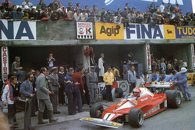 Niki Lauda Monza 1976