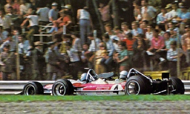 Rindt e Courage Monza GP F1 1969 foto 2