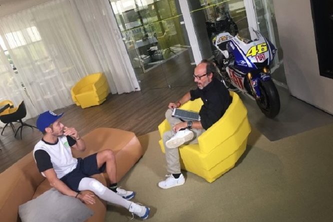 Valentino Rossi e Guido Meda (Custom)