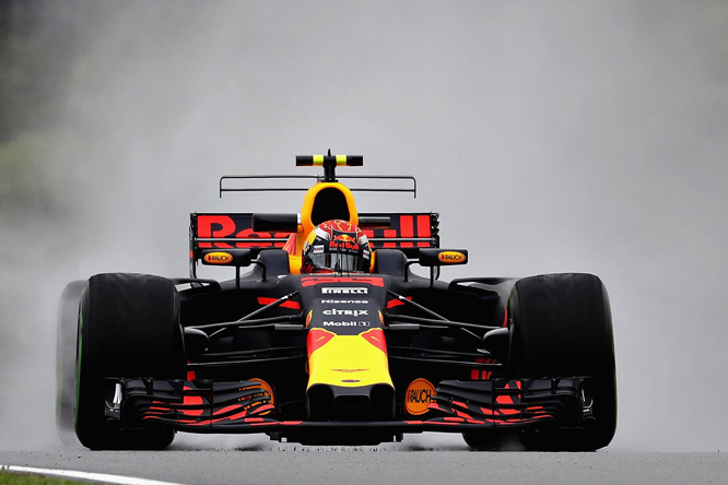 Verstappen Malesia Sepang bagnato PL1