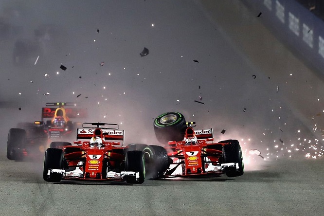 Ferrari Vettel Raikkonen Verstappen