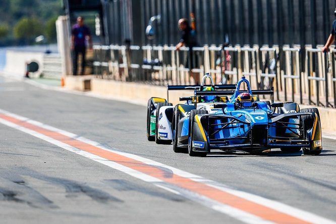 Formula E Test Valencia 2017 Buemi di Grassi