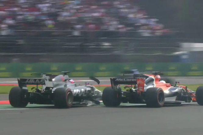 MovioloneF1_Messico2017_Grosjean-Alonso2