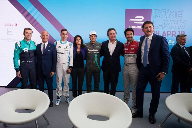 Presentazione ePrix Roma Formula E