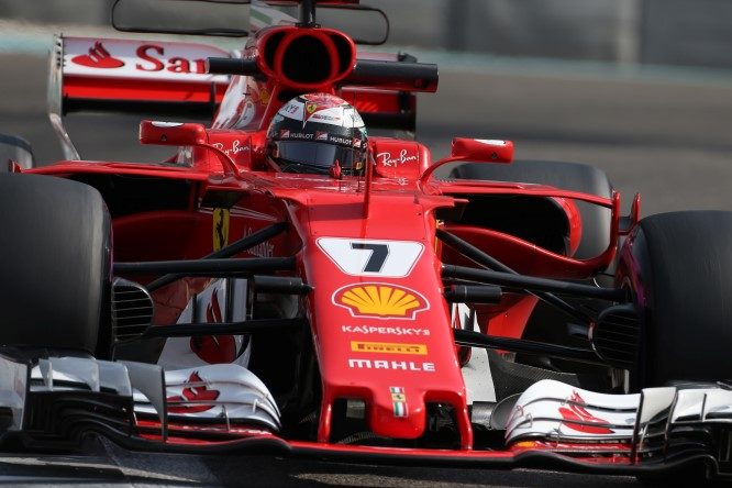 F1 Testing Abu Dhabi 28 - 29 November 2017