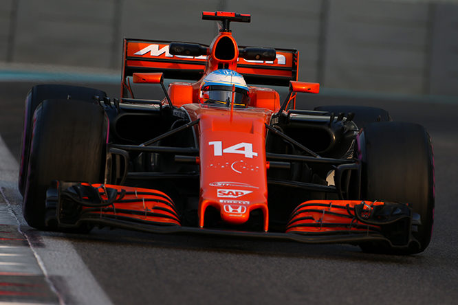 F1 Testing Abu Dhabi 28 - 29 November 2017