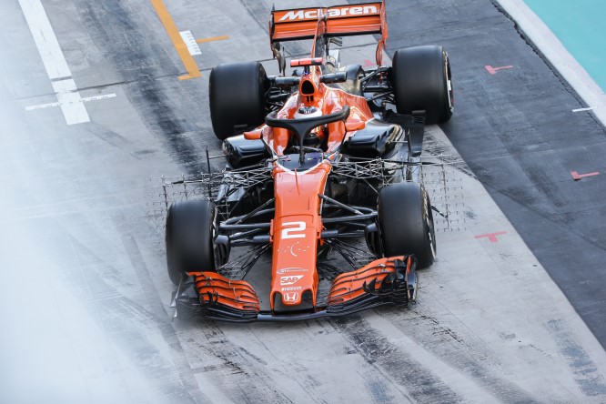 F1 Testing Abu Dhabi 28 - 29 November 2017