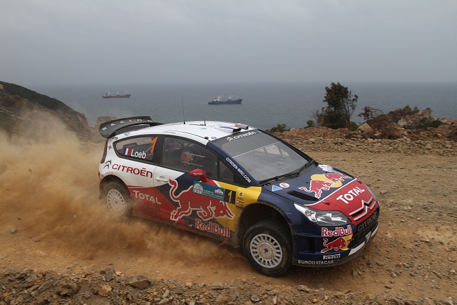 Loeb in azione al Rally Turchia