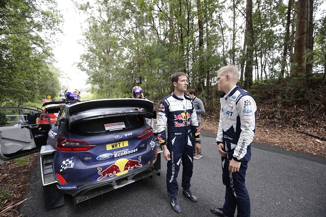 Tanak e Ogier al Rally Australia