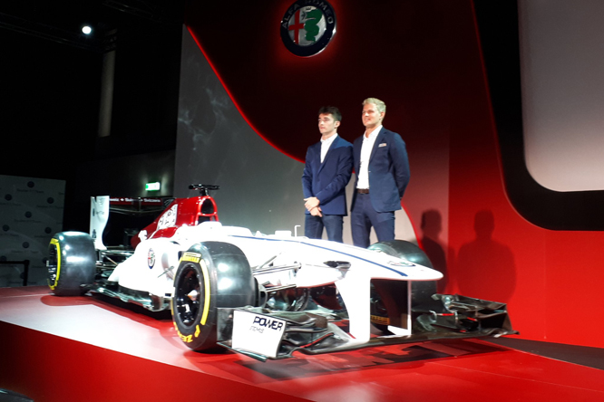 Alfa Romeo Sauber livrea Ericsson Leclerc 2018