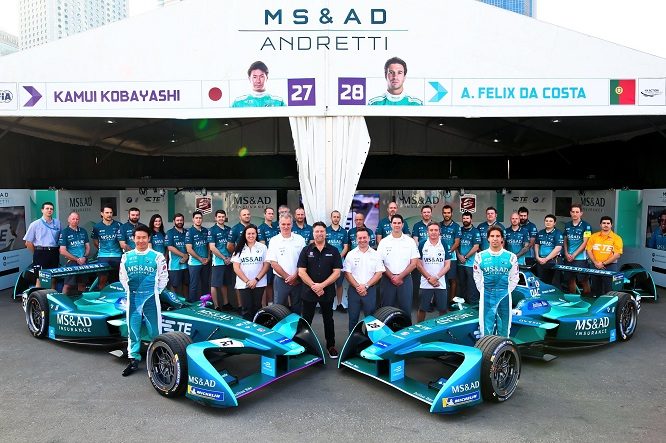 Formula E 2016_17 Andretti Da Costa Kobayashi