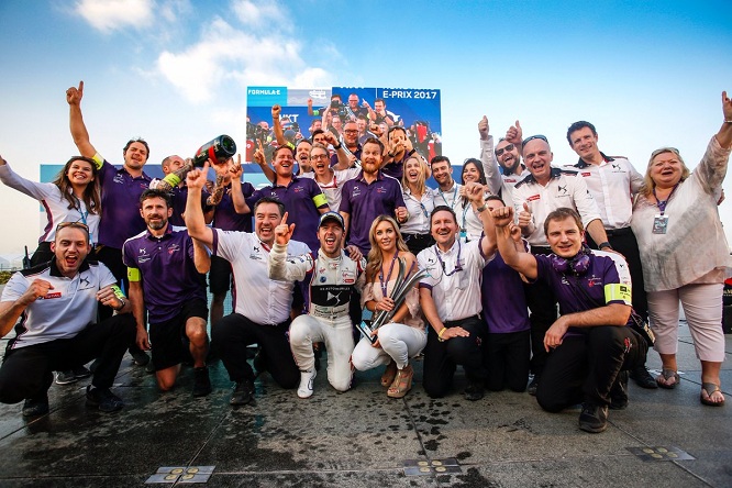 Formula E Hong Kong 2017 Team DS Virgin