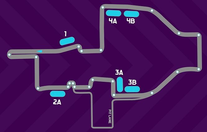 Formula E mappa tribune ePrix Roma