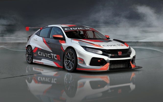 CIVIC TCR 2018 3-4 FRONT (Custom)